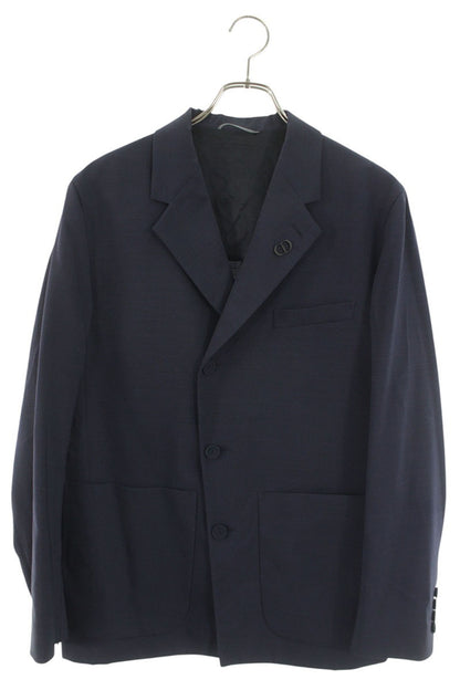 DIOR CD Icon Wool Tailored Jacket Navy Size 48C