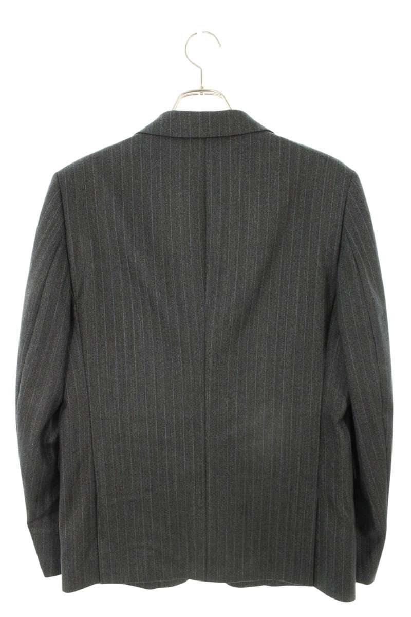 Comme des Garcons Striped Tailored Jacket Gray Size S