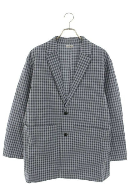 RAKINES 24SS Cotton Tailored Jacket Blue Size 2