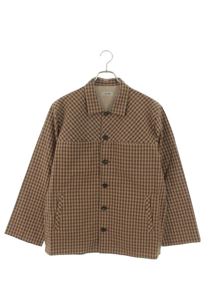 RAKINES 24SS Cotton Tailored Jacket Brown Size 2