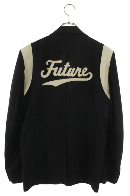 MASU 22AW Layered Design Tailored Jacket Black Size S