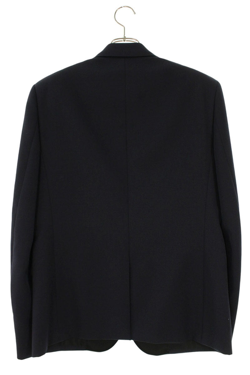 Saint Laurent Paris Jacket Blue x Black Size 48