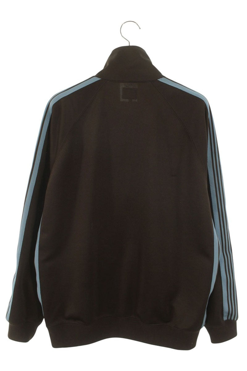 Needles Poly Smooth Track Jacket Brown x Light Blue Size XL