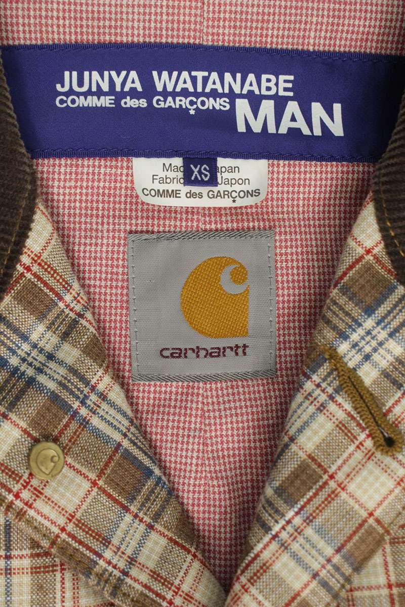 Comme des Garcons Junya Watanabe x Carhartt AD2017 Tailored Jacket Brown Size XS