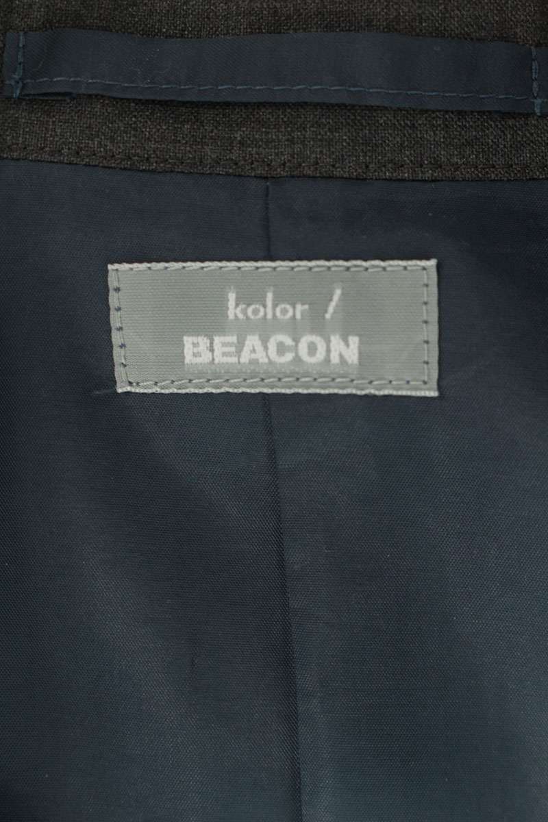 kolor BEACON Wool Poly Tailored Jacket Gray Size S