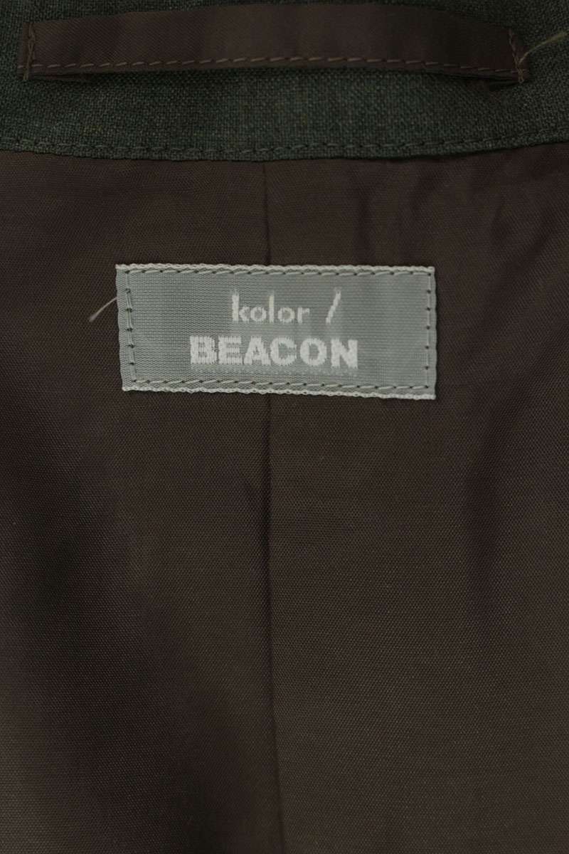 kolor BEACON Wool Poly Tailored Jacket Green Size S