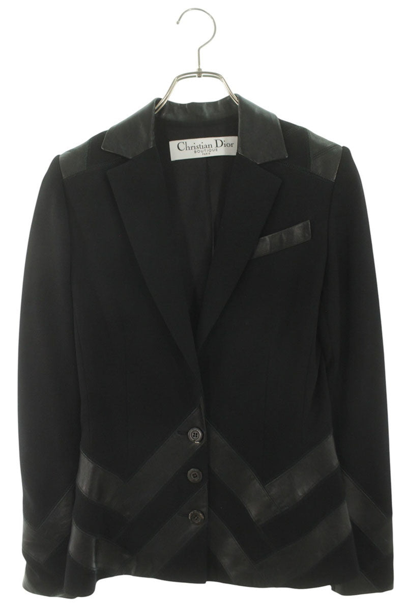 Christian Dior John Galliano Wool Tailored Jacket Size XS