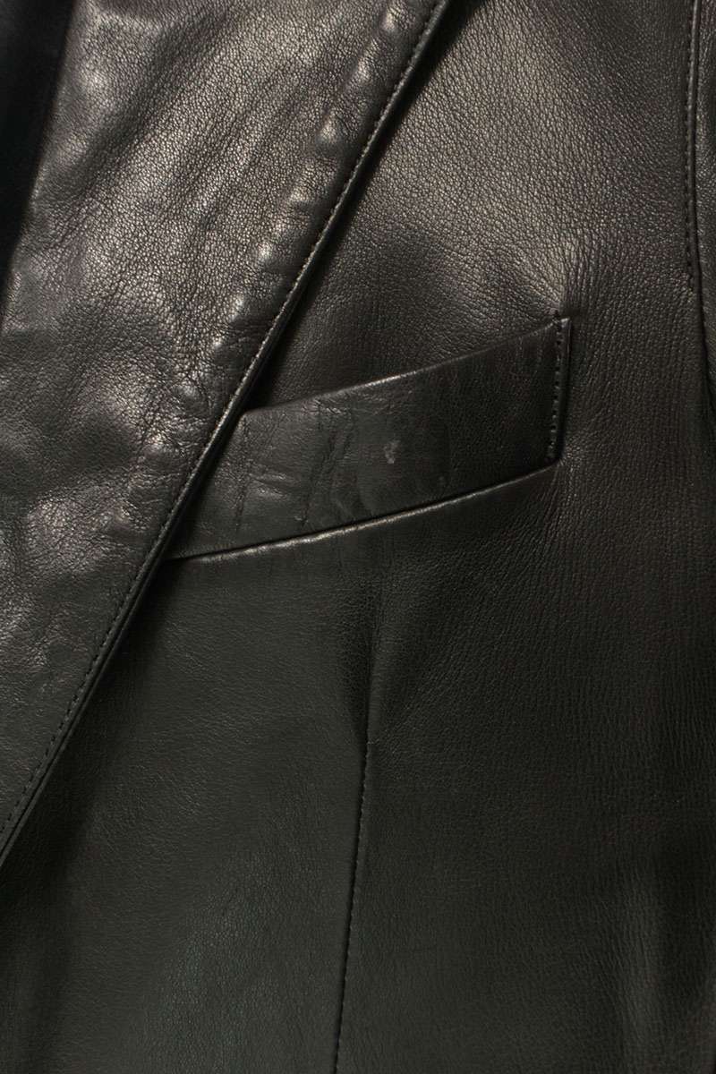 Chrome Hearts Sheep Leather Crossball 2B Tailored Size S