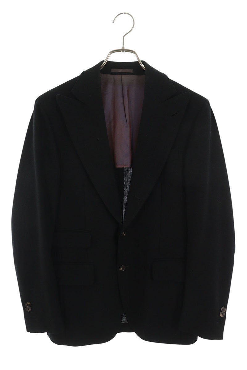 GABRIELE PASINI Wool Tailored Jacket Black Size S