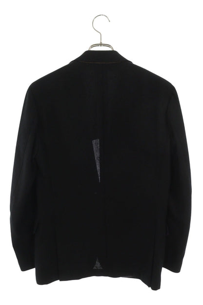 GABRIELE PASINI Wool Tailored Jacket Black Size S