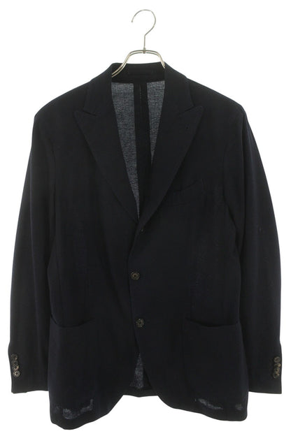 GABRIELE PASINI Navy 3B Wool Tailored Jacket Size M