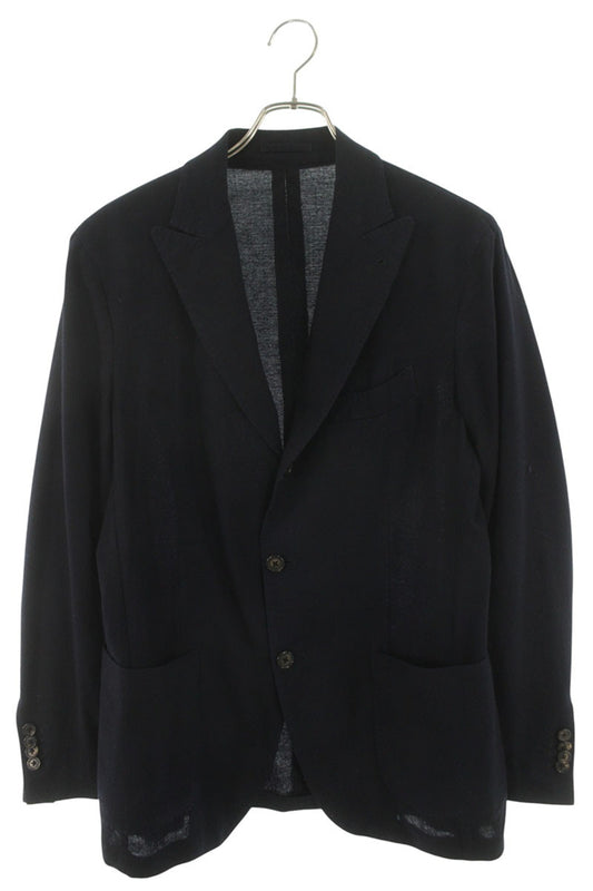 GABRIELE PASINI Navy 3B Wool Tailored Jacket Size M