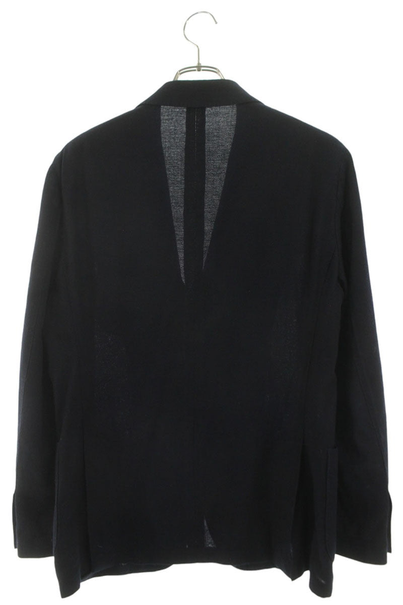 GABRIELE PASINI Navy 3B Wool Tailored Jacket Size M