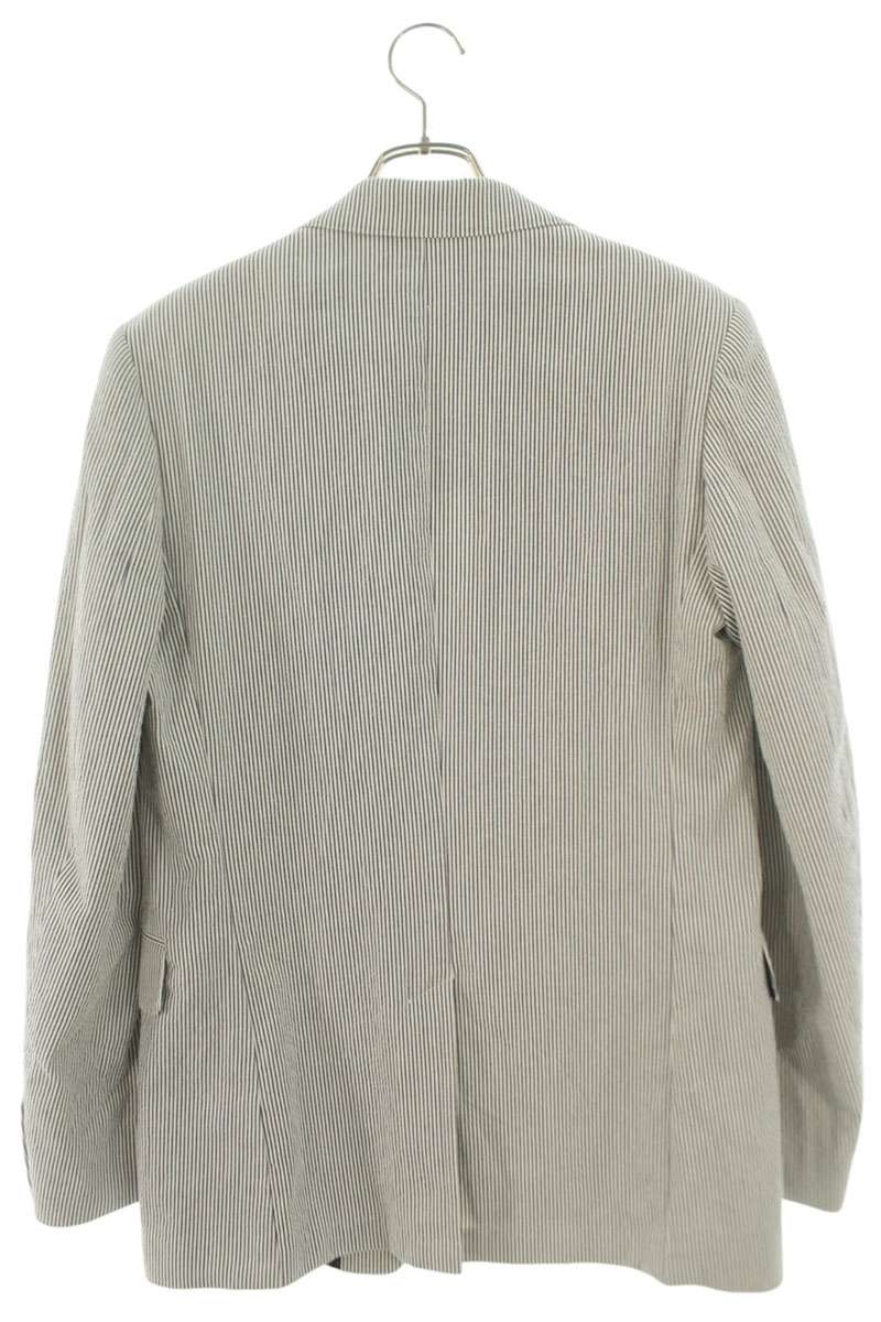 DRIES VAN NOTEN Viscose Stripe Jacket Navy White Size S
