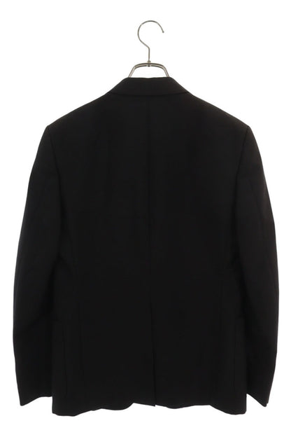 GUCCI Black Arm Patch Gold Button 2B Jacket Size S