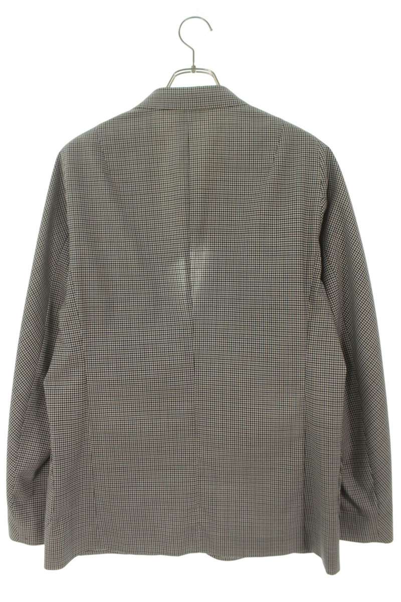 kolor 25SS Grey Gingham Check Oversized 2B Jacket Size S