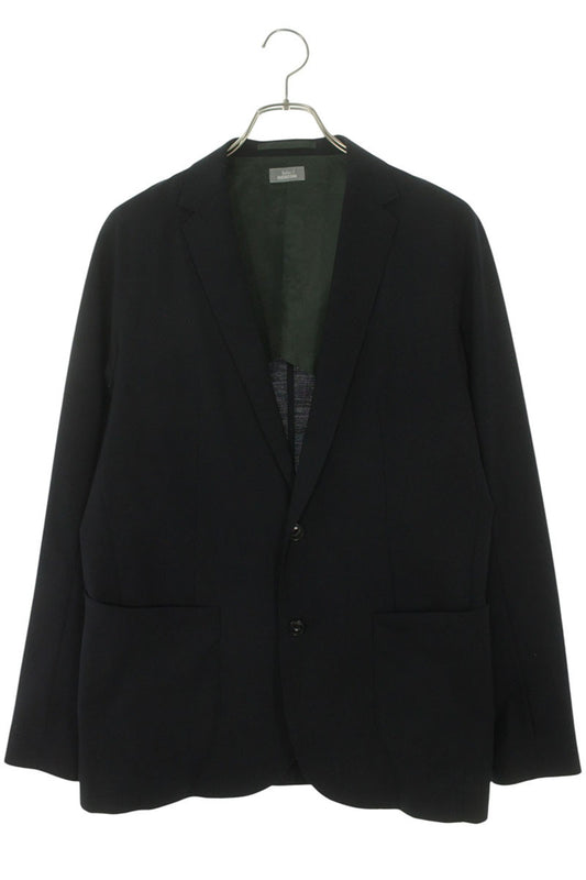kolor 25SS Navy Wool Blend Oversized 2B Jacket Size S