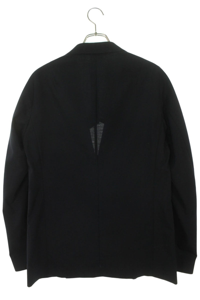 kolor 25SS Navy Wool Blend Oversized 2B Jacket Size S