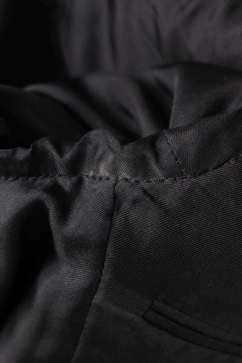 SAINT LAURENT PARIS Wool Peak Lapel Jacket Black Size M