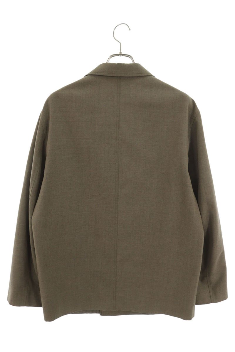 LEMAIRE 24SS Workwear Double Breasted Jacket Gray Size XS