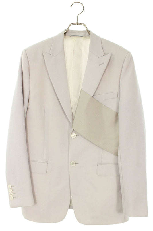 DIOR 20SS Light Grey Stole Docking Jacket Size S