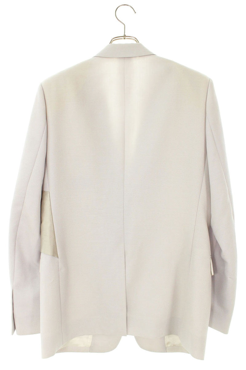 DIOR 20SS Light Grey Stole Docking Jacket Size S