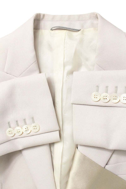 DIOR 20SS Light Grey Stole Docking Jacket Size S