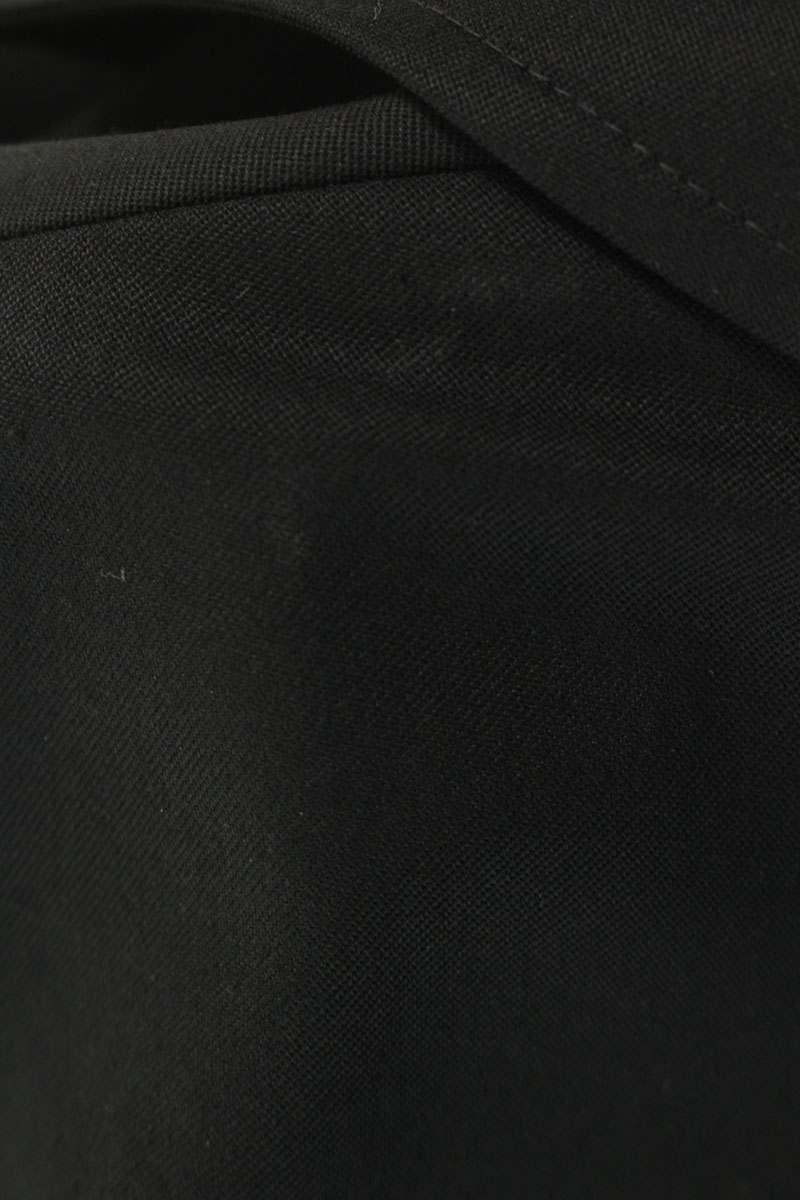 MM6 24AW Cut-Off Tailored Wool Jacket Black Green Size L