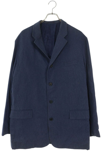 Ysformen Blue Rayon Blend Single 4B Tailored Jacket Size M