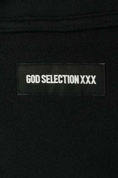 GOD SELECTION XXX Logo Embroidered Fleece Jacket Size S