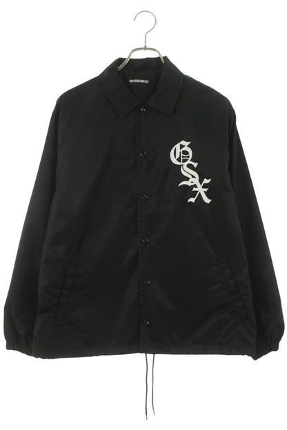 GOD SELECTION XXX Logo Coach Jacket Black Size S