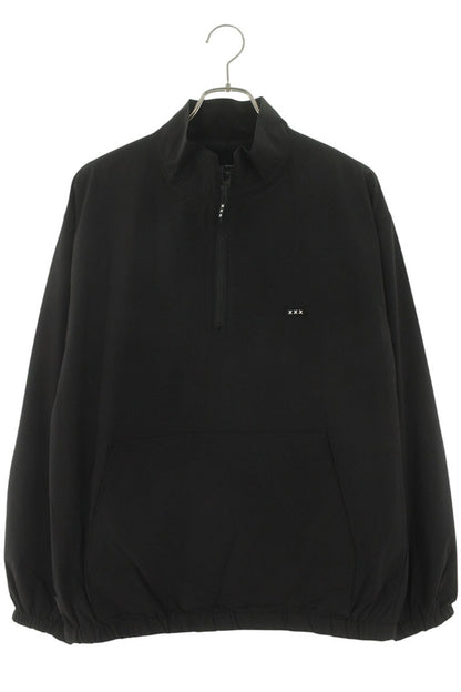 GOD SELECTION XXX Nylon Blend Half-Zip Track Jacket Size S