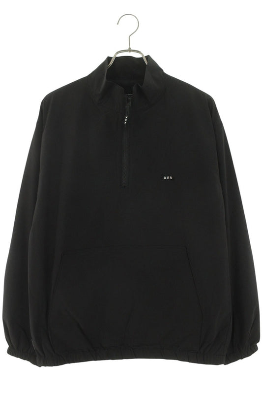 GOD SELECTION XXX Nylon Blend Half-Zip Track Jacket Size S