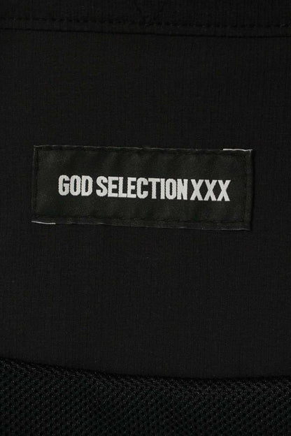 GOD SELECTION XXX Nylon Blend Half-Zip Track Jacket Size S