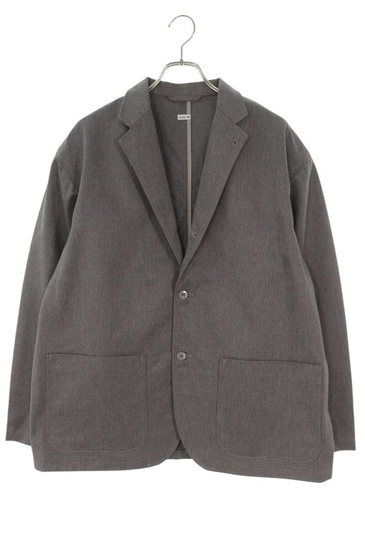 SEQUEL 26SS Gray Poly/Cotton Notched Lapel Tailored Size L