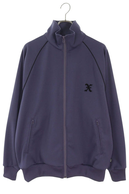 GOD SELECTION XXX X Patch Track Jacket Purple Size XL