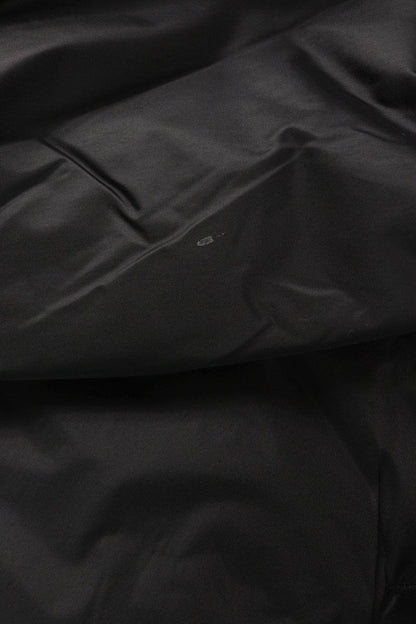SEQUEL 24AW Black Nylon Logo Embroidered Jacket Size L