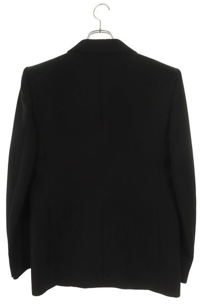 SAINT LAURENT PARIS Peaked Lapel Tuxedo Jacket Black Size L