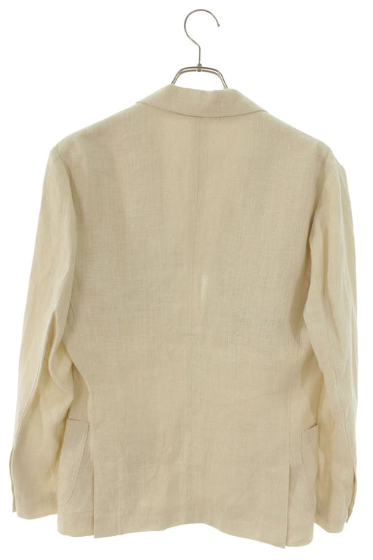 DOLCE & GABBANA Beige Linen Tailored Jacket Size S