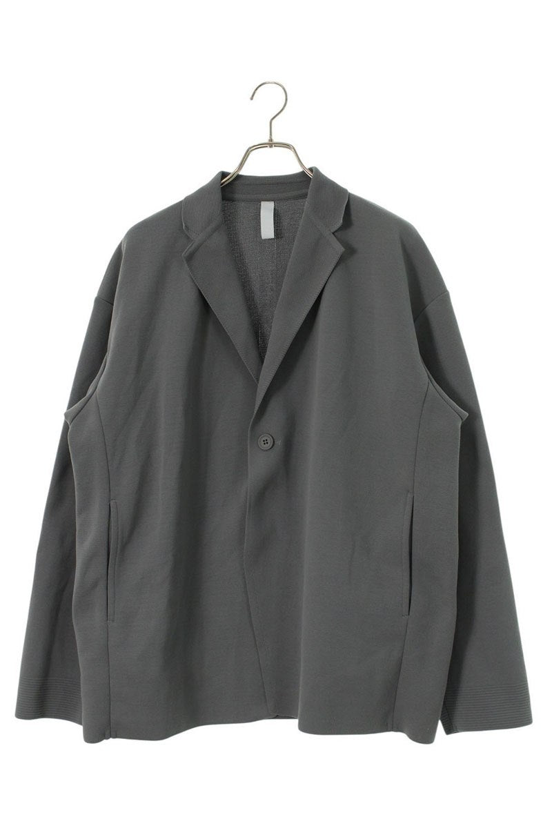 CFCL Gray Polyester Milano Rib Tailored Jacket Size XXL