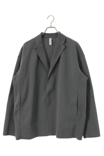 CFCL Gray Polyester Milano Rib Tailored Jacket Size XXL