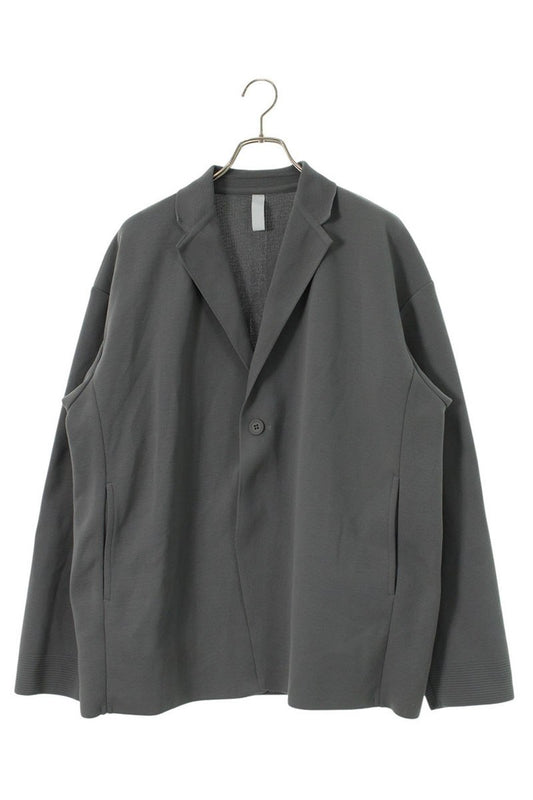 CFCL Gray Polyester Milano Rib Tailored Jacket Size XXL