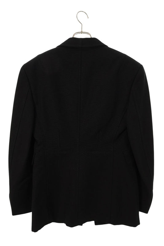 BOTTEGA VENETA Black Cotton Tailored Jacket Size S