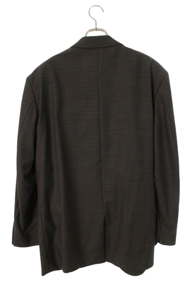MARTIN ROSE Gray Wool Oversized Jacket Size S