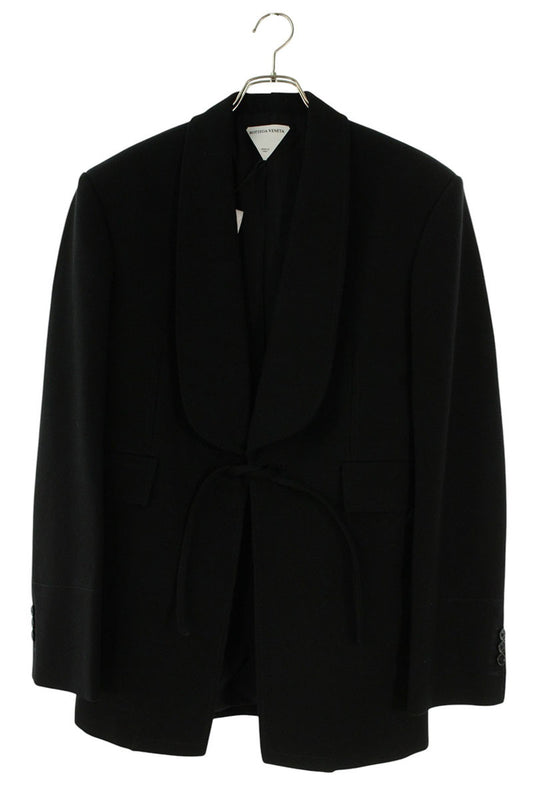 BOTTEGA VENETA Cotton Tailored Jacket Black Size S