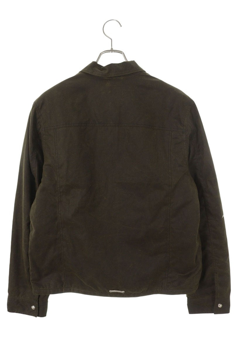 Chrome Hearts WHIPLASH FBRC Cross Ball Rigid Jacket Size M