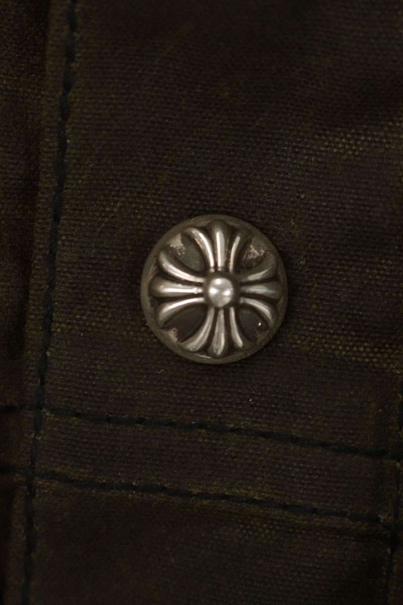 Chrome Hearts WHIPLASH FBRC Cross Ball Rigid Jacket Size M