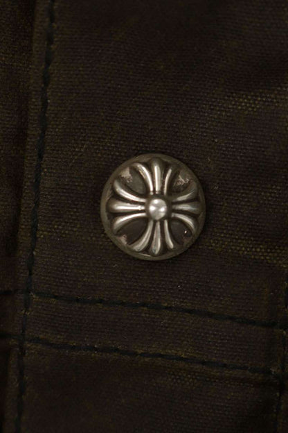 Chrome Hearts WHIPLASH FBRC Cross Ball Rigid Jacket Size M