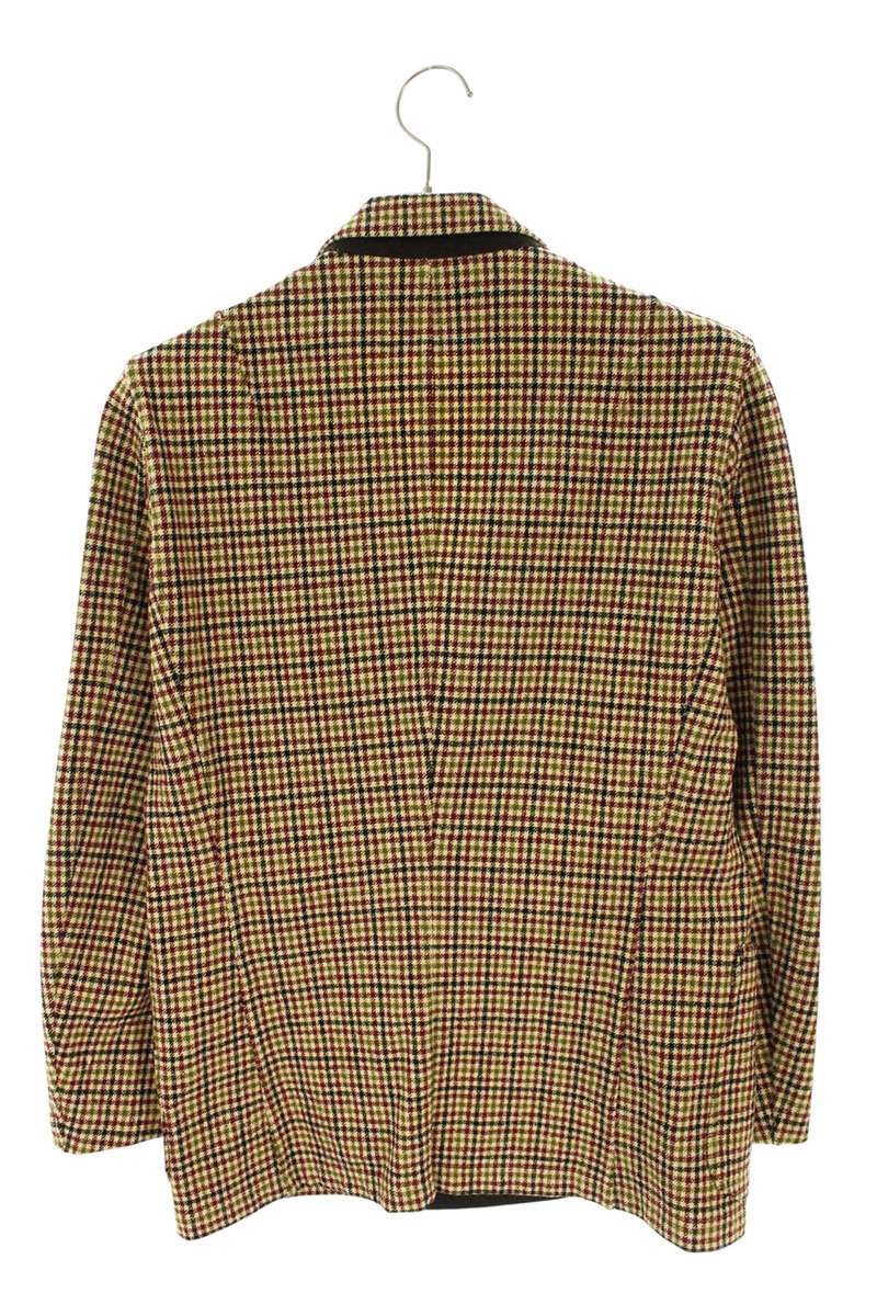 kolor Houndstooth Double Jacket Wool Beige Size M