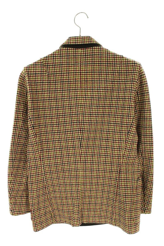 kolor Houndstooth Double Jacket Wool Beige Size M